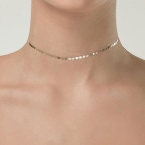 Lana Jewelry Petite Nude Chain Choker 14 Karat gold Retail is $ 465